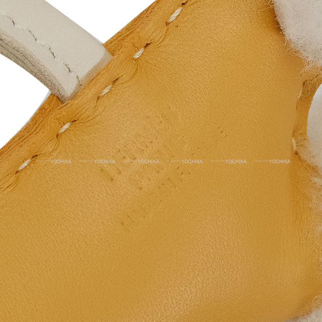 HERMES エルメス バッグチャーム バディ 犬 パイユ/クレ/ナチュラル