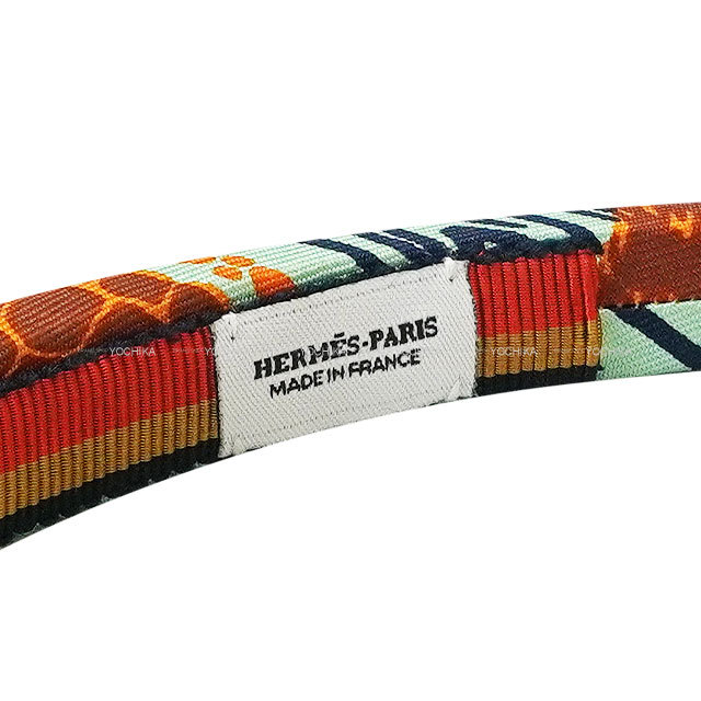 HERMES エルメス ヘアアクセサリー カチューシャ エルザ ワイルド