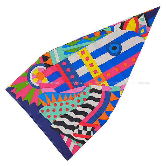 HERMES エルメス プティアッシュ フロシキ GM シュヴァル ドゥ