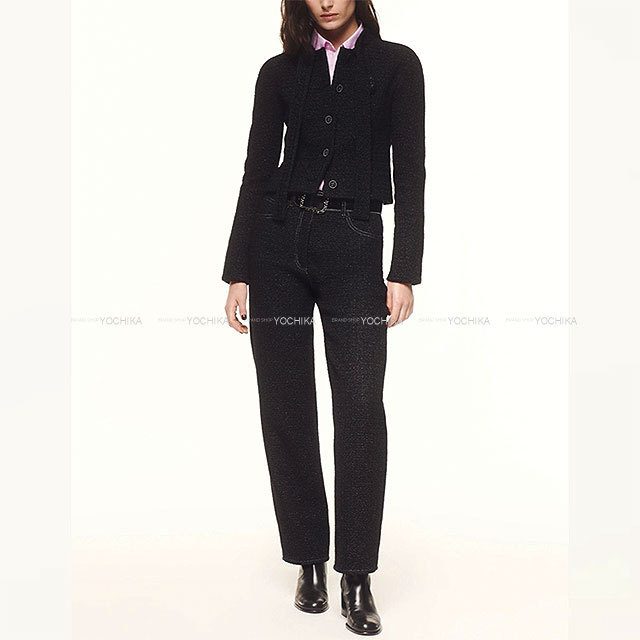 2024年秋冬 CHANEL シャネル レディース ツイードジャケット ボウタイ