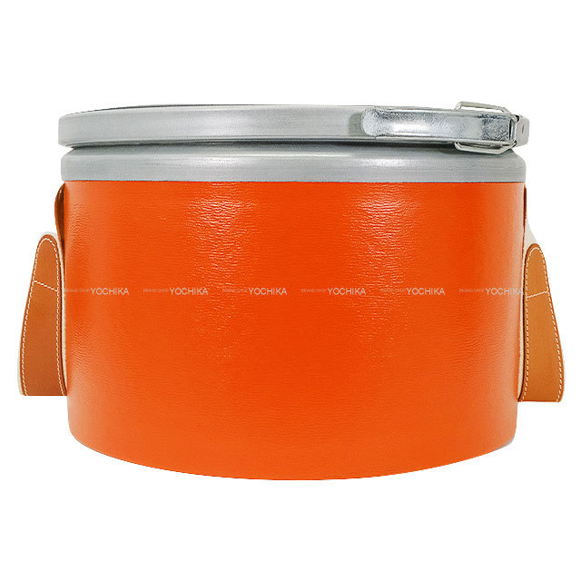 HERMES エルメス 家具 サドルボックス 30cm 缶 馬具入れ フー