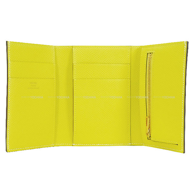 HERMES エルメス 三つ折り財布 ベアンコンビネ ヴェルソ ナタ HERMES エルメス 三つ折り財布 ベアンコンビネ ヴェルソ ナタ