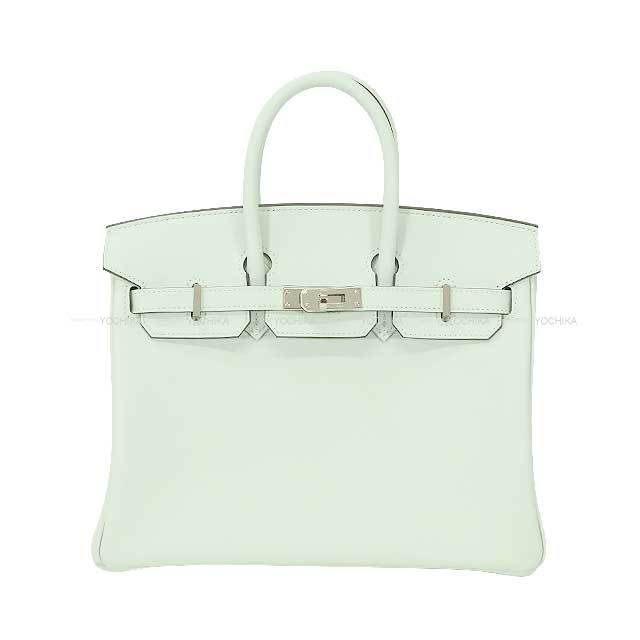 HERMES エルメス ハンドバッグ バーキン25 ヴェールペパーミント
