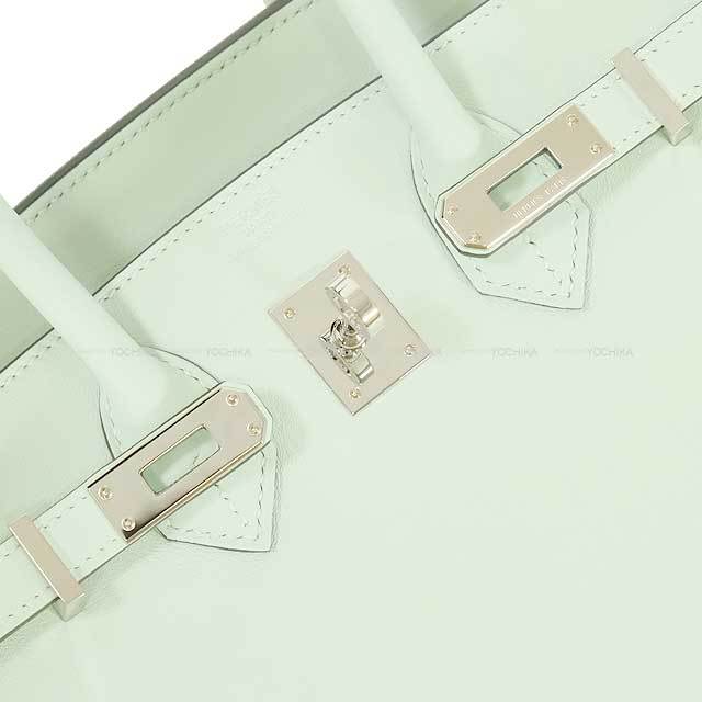 HERMES エルメス ハンドバッグ バーキン25 ヴェールペパーミント