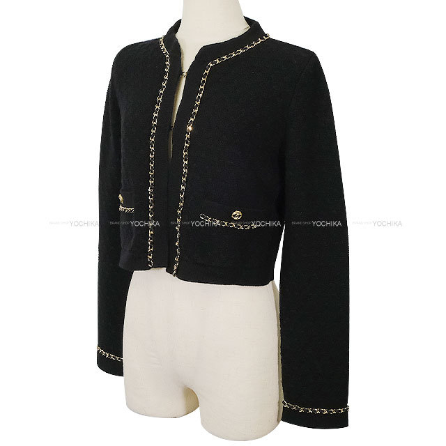 渋谷並木橋店】2023年秋冬 CHANEL シャネル カーディガン ショート丈