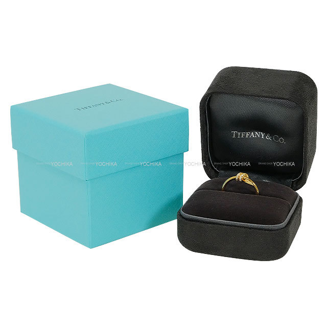 ティファニー ティファニーリング Tiffany&Co. ティファニー K18YG イエローゴールド リング