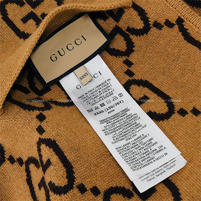 渋谷並木橋店】GUCCI グッチ ポンチョ リバーシブル ロゴ フード付