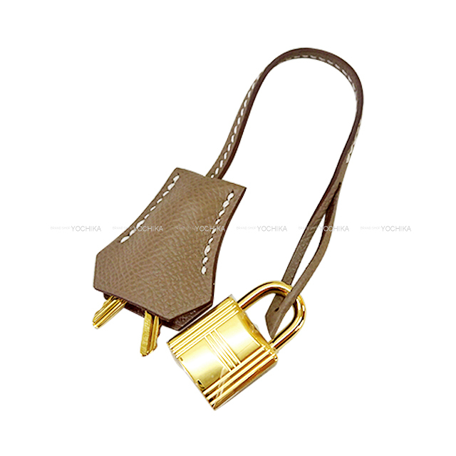 HERMES エルメス ショルダーバッグ ケリー25 外縫い エトープ