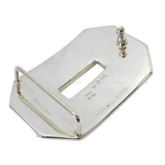 HERMES エルメス ベルトバックル ネオ トゥアレグ 34mm シルバー925