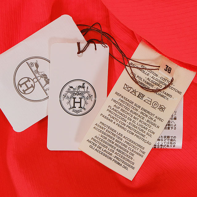 新品　HERMES エルメス　2024 シェーヌダンクル　ニット　ワンピース 新品HERMES エルメス2024 シェーヌダンクルニットワンピース