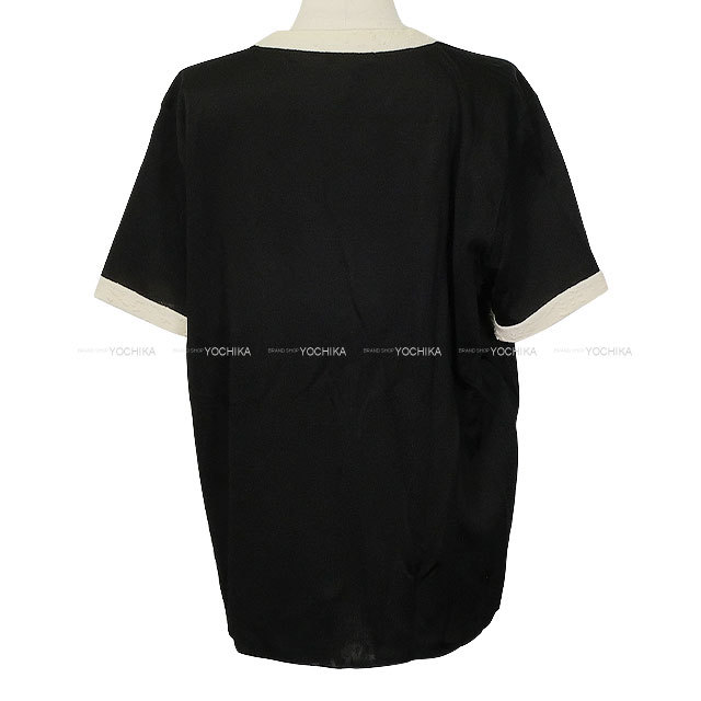 極美品 シャネル 半袖 サマーニット トップス 黒 ビンテージ コットン 綿 夏 極美品 シャネル 半袖 サマーニット トップス 黒 ビンテージ コットン