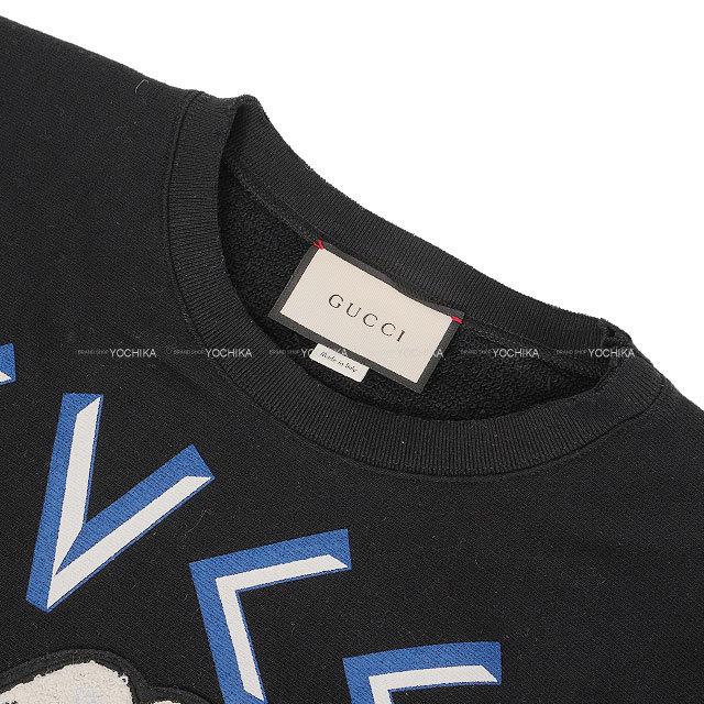 2021年 秋冬 GUCCI グッチ スウェット ディズニー ドナルドダック 黒