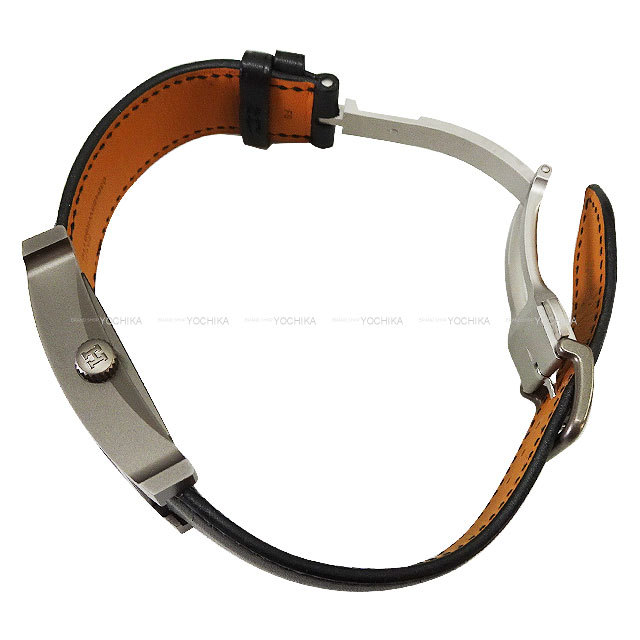 HERMES エルメス 腕時計 メンズ 自動巻き Hウォッチ 34mm HH5.841 黒
