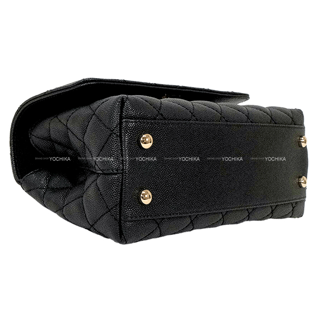 CHANEL シャネル ショルダーバッグ マトラッセ ココハンドル トップ