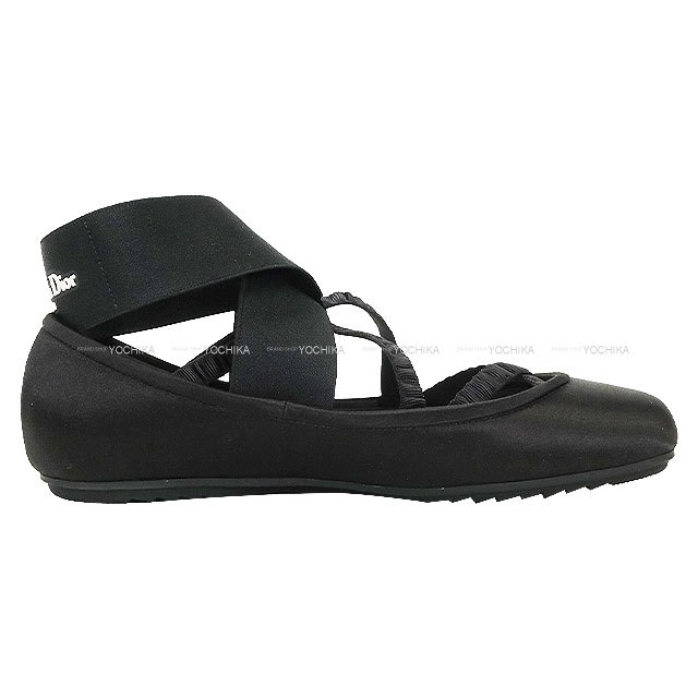 DIOR ブラック バレエフラットシューズ 37.5 DIOR ブラック バレエフラットシューズ 37.5 DIOR ブラック バレエ