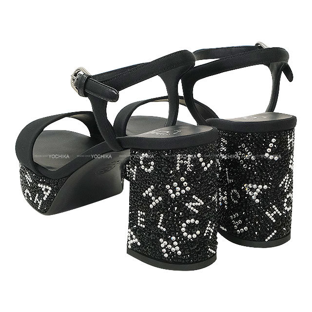 2024年クルーズコレクション CHANEL シャネル サンダル ラインストーン