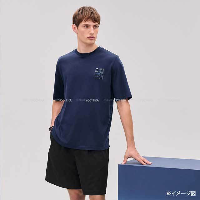 渋谷並木橋店】2025年春夏 HERMES エルメス 半袖Tシャツ メンズ H