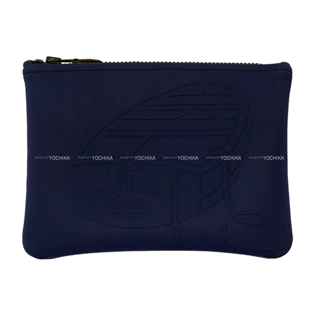HERMES エルメス ポーチ ポーチ ネオバン タラサ PM マリン ナイロン