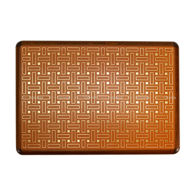 エルメス　シュガーボックス　ジュエリーボックス　時計ケース　ヘリンボーン柄 HERMES エルメス 時計 ジュエリーボックス ブラウン ウッド シルバー