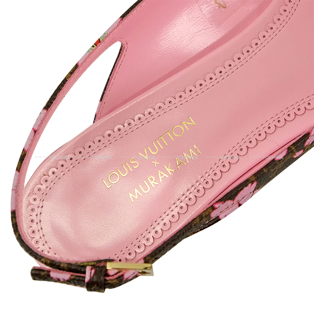 LOUIS VUITTON ルイ・ヴィトン パンプス LV×TM 6AM スリングバック