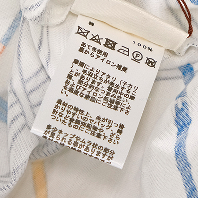 2021年 春夏 HERMES エルメス 半袖シャツ レディース 完璧なコース 白