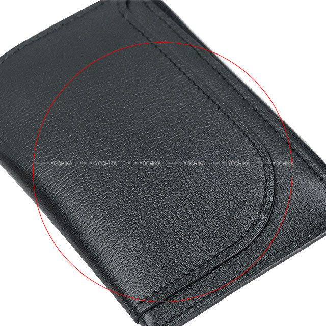 HERMES エルメス カードケース ストラップ カードホルダー PM 黒
