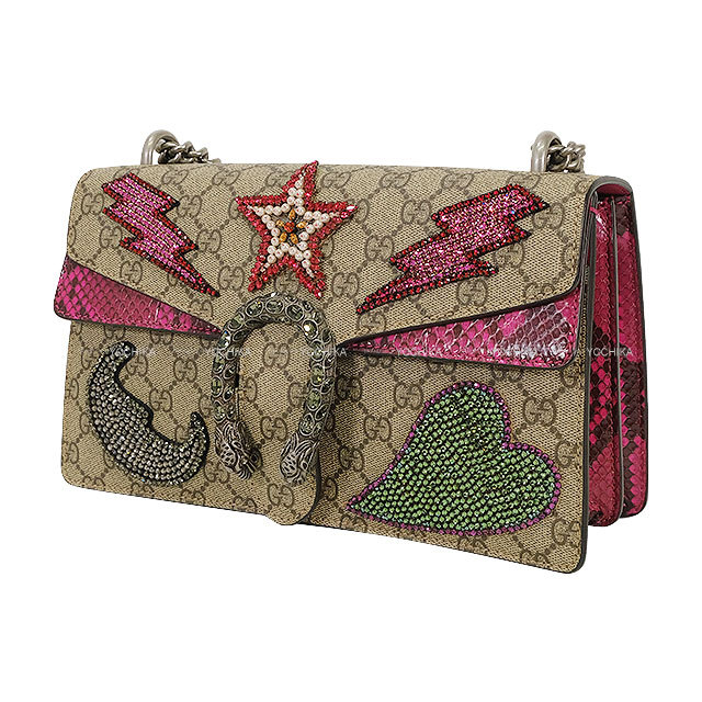 極美品✨GUCCI パドロック GGスプリーム チェーンショルダーバッグ GUCCI グッチ ショルダーバッグ チェーン デュオニソス ナチュラル