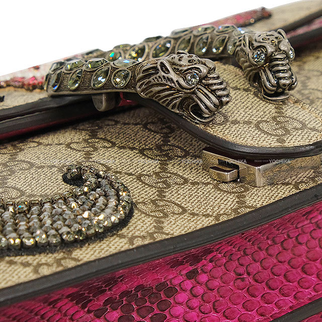 GUCCI グッチ ショルダーバッグ チェーン デュオニソス ナチュラル