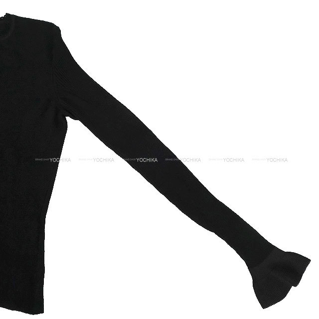 エルメス　レディース　セーター　黒 2025年秋冬 HERMES エルメス ニット レディース パルフロワ リミックス