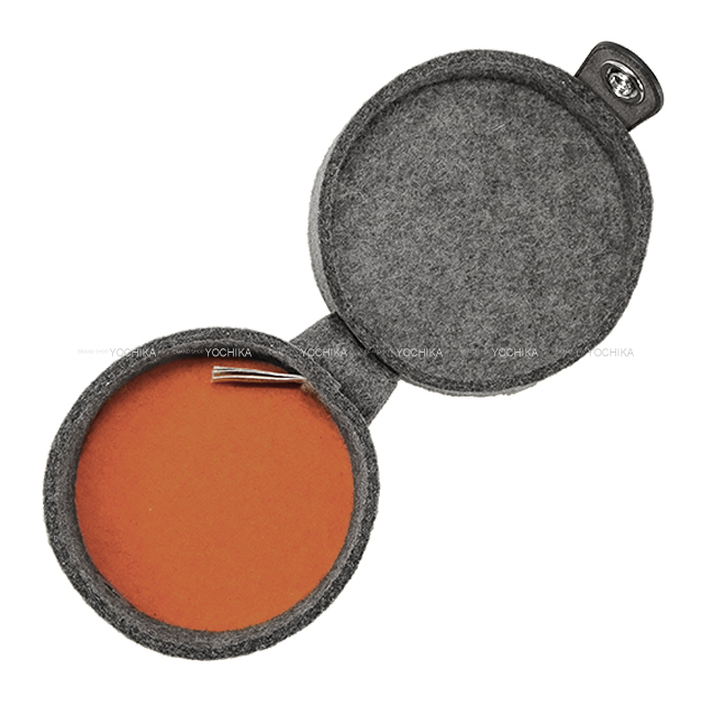 HERMES エルメス シュガーボックス アシエ フェルト/バレニア 新品同様