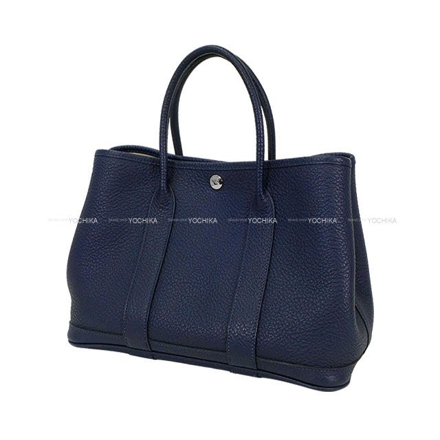 HERMES ネイビー トートバッグ 渋谷並木橋店】HERMES エルメス トートバッグ ガーデンパーティ 30 TPM