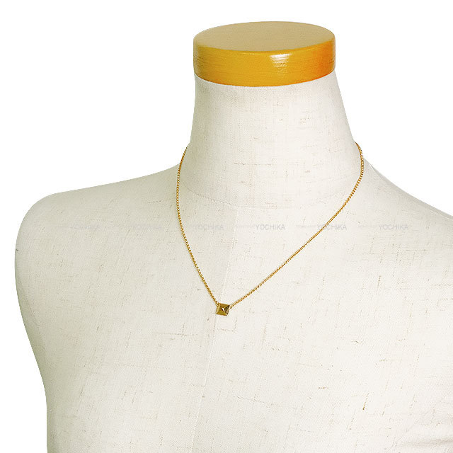 HERMES エルメス ネックレス クルードゥ H K18ピンクゴールド 新品同様