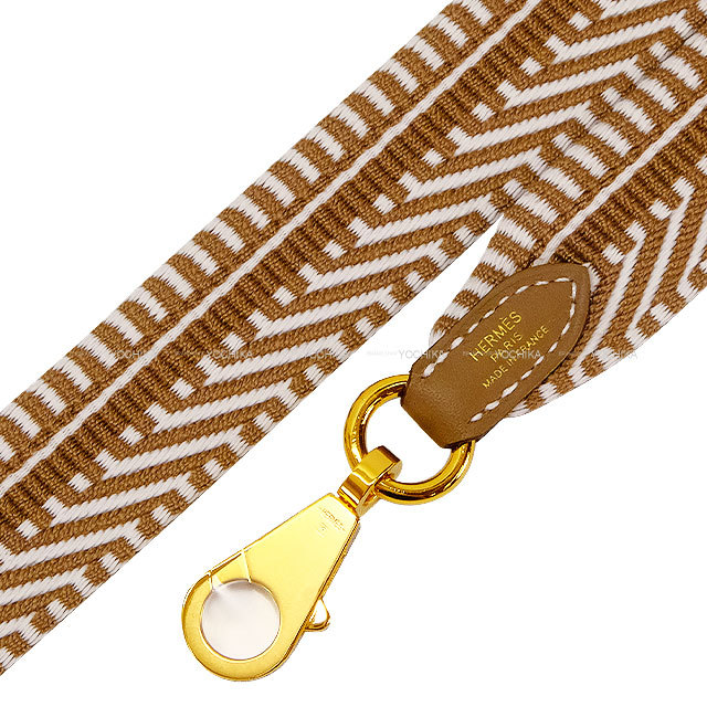 HERMES エルメス ショルダーストラップ バンドリエール 25mm 105cm