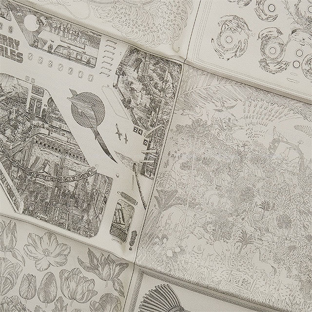 エルメス　hermes カレ60 ロボカバール　ダブルフェイス 2023年 HERMES エルメス スカーフ イヤーズギフト カレ60 ダブル