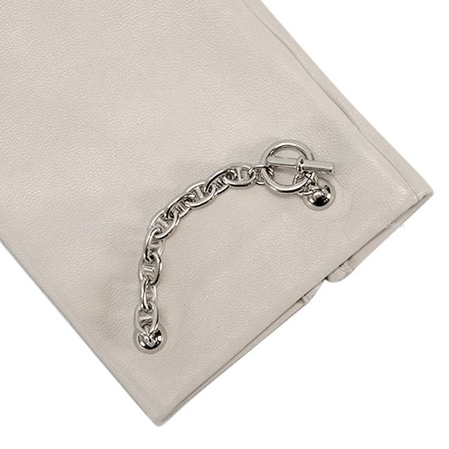 HERMES エルメス グローブ ボニー SP ホットスタンプ イニシャル #6.5