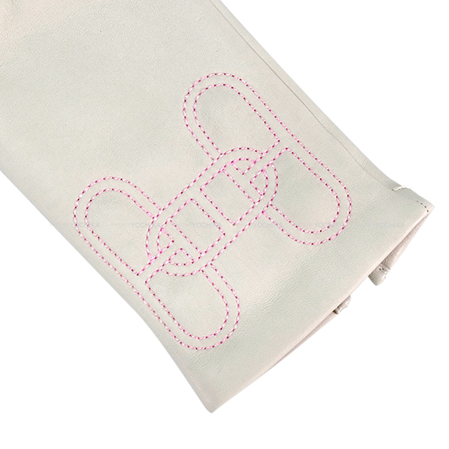 HERMES エルメス グローブ H シェーヌダンクル SP ホットスタンプ