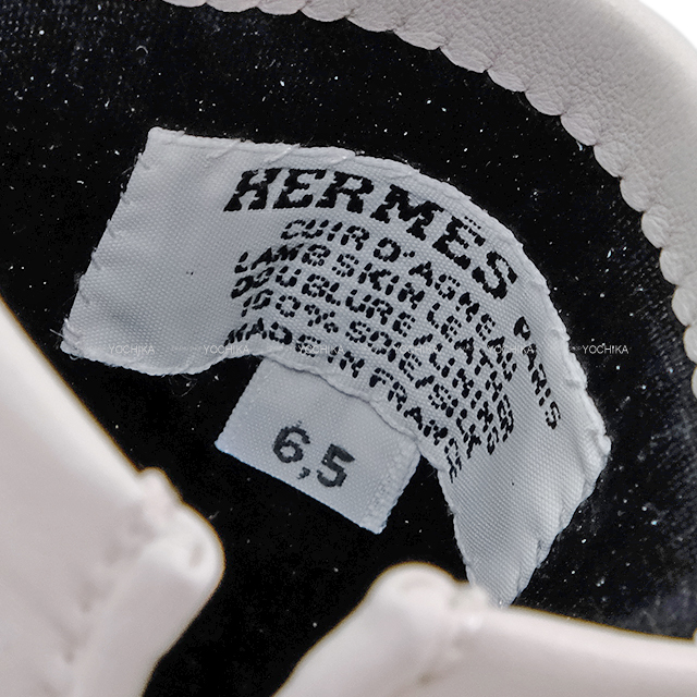HERMES エルメス グローブ H シェーヌダンクル SP ホットスタンプ