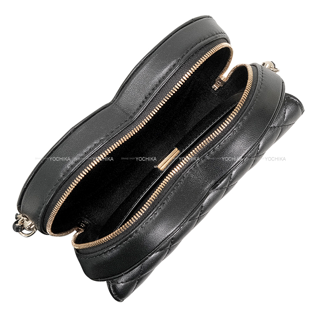 CHANEL シャネル ショルダーバッグ ハートシェイプ マトラッセ ココ