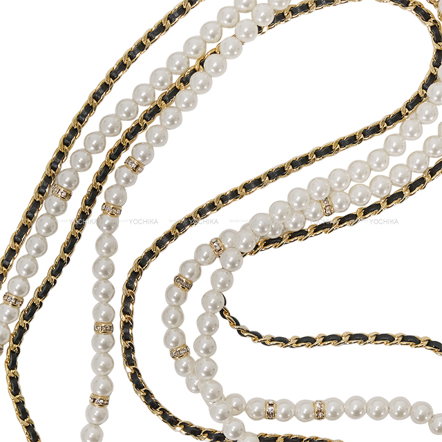 2025年春夏 CHANEL シャネル ネックレス ロングチェーン パール ビッグ