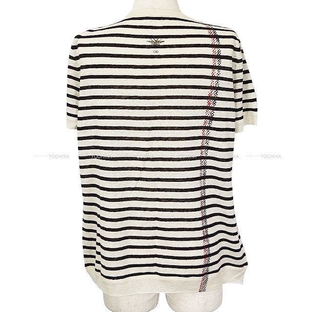 国内Christian Dior購入 半袖ニット ストライプ 2022年秋冬 Dior ディオール ニット 半袖 ボーダー L'Union Fait LA