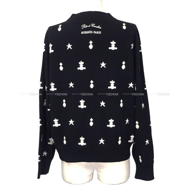渋谷並木橋店】2021年秋冬 HERMES エルメス カーディガン ニット POSTE