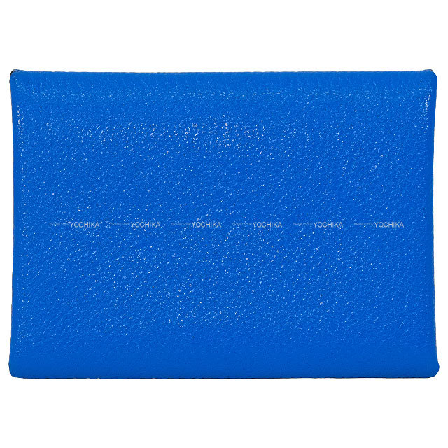 JILL エルメス U(2022) カルヴィデュオ A586 ブルー 箱付/2022年] エルメス U(2022) カルヴィデュオ A586 ブルー