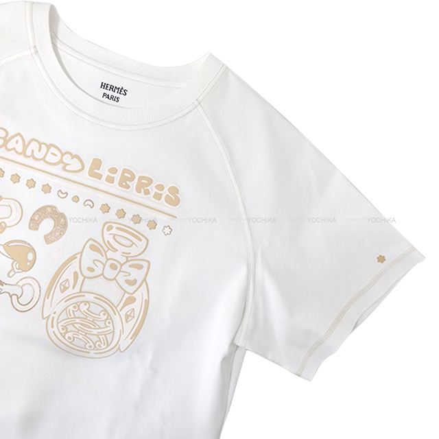 極美品　HERMES Tシャツ　カルトゥッシュ　サイズ40 エルメス Tシャツ 《カルトゥッシュ》 - ブラック | Hermès - エルメス-公式サイト