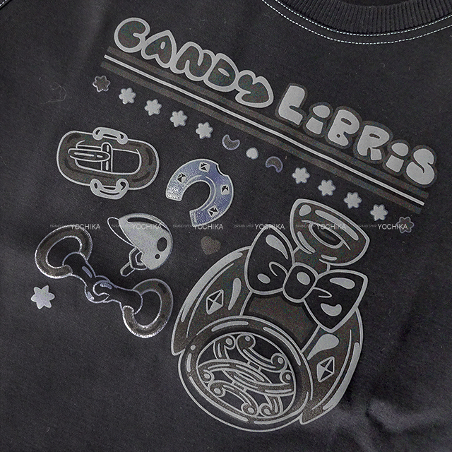 HERMES エルメス 半袖Tシャツ マイクロ カルトゥッシュ ブルー