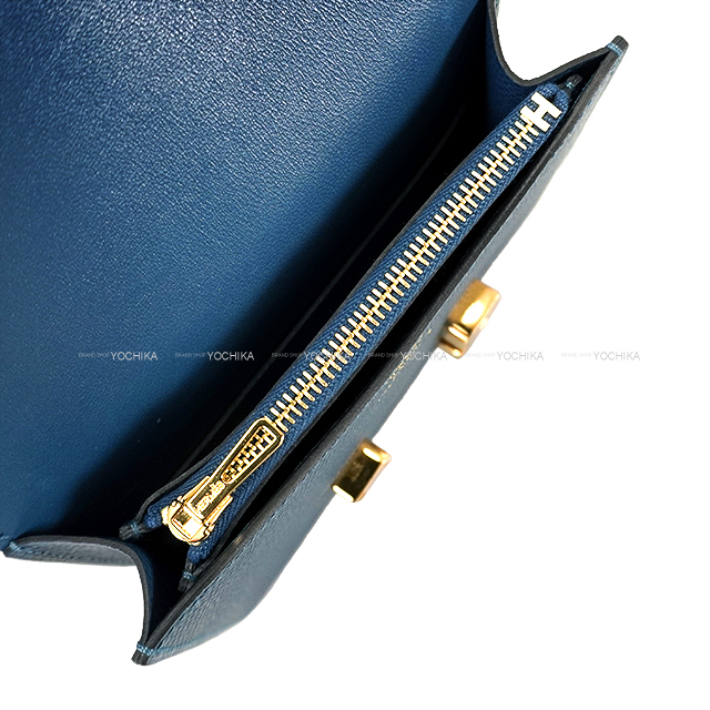 HERMES コンスタンススリム ブルーネイビー ゴールド金具 新品未使用品 HERMES コンスタンススリム ブルーネイビー ゴールド金具 新品未使用品