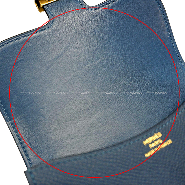 HERMES コンスタンススリム ブルーネイビー ゴールド金具 新品未使用品 HERMES コンスタンススリム ブルーネイビー ゴールド金具 新品未使用品