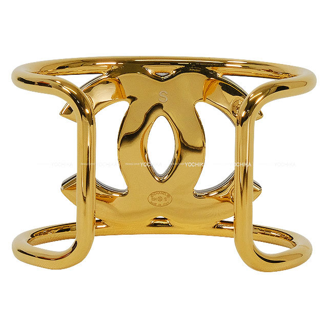 2024年春夏 CHANEL シャネル バングル シンプル ココマーク 黒