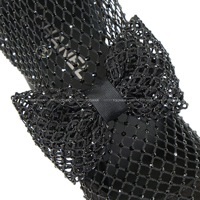 2023年春夏 CHANEL シャネル パンプス ココマーク リボン メッシュ