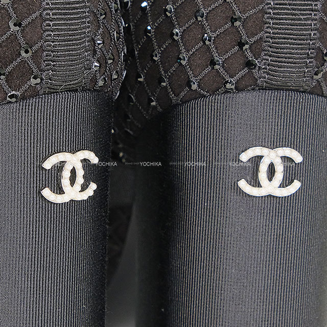 2023年春夏 CHANEL シャネル パンプス ココマーク リボン メッシュ