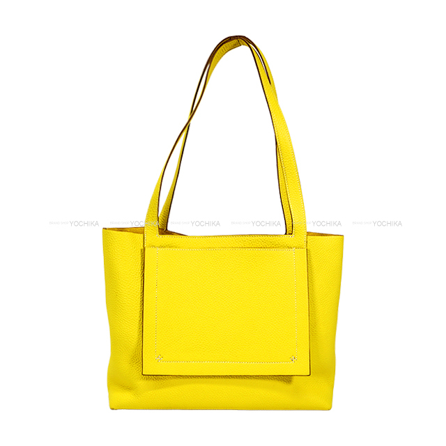 HERMES エルメス トートバッグ カバセリエ31 ライム トリヨン